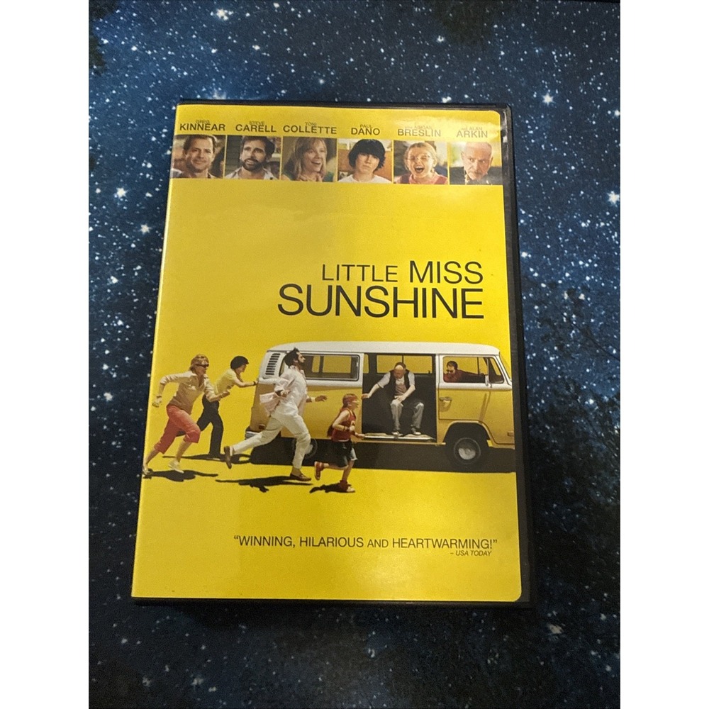 Fox Searchlight Little Miss Sunshine DVD Movie Yellow Comedy Indie Road Trip R